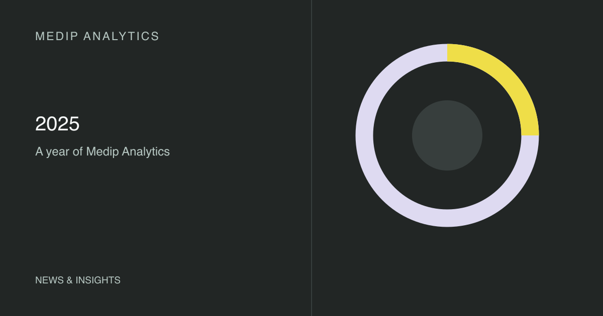 Conceptual illustration: A year of Medip Analytics